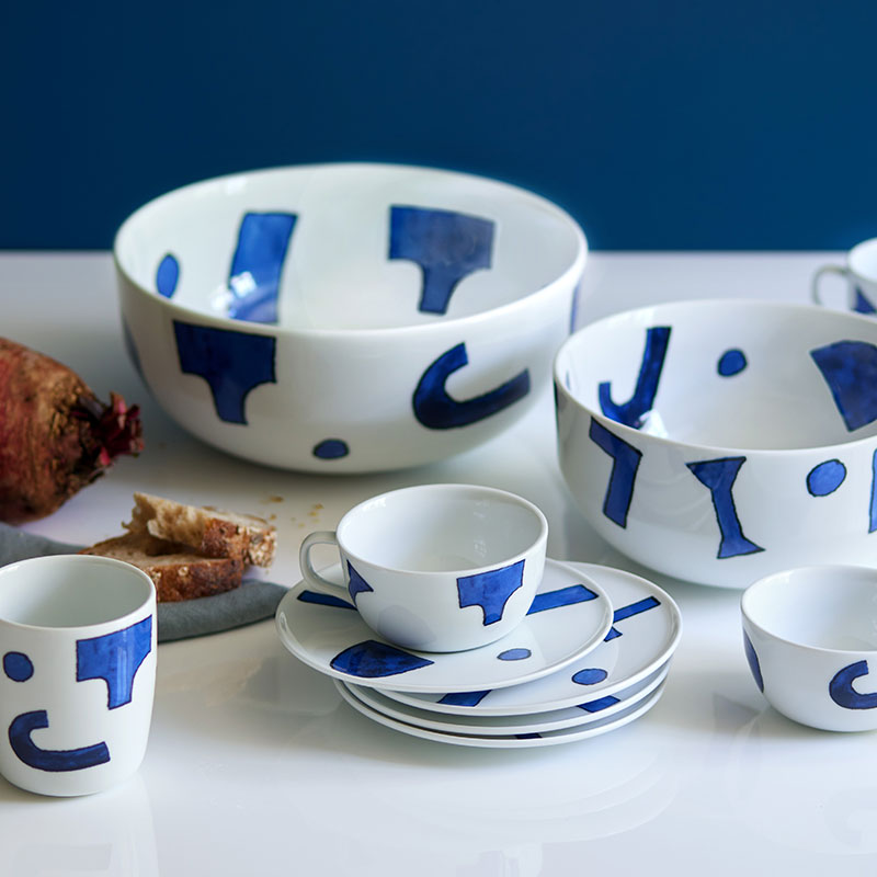 ALESSI（アレッシィ） ティーカップ＆ソーサー 240ml 1客 ITSUMO