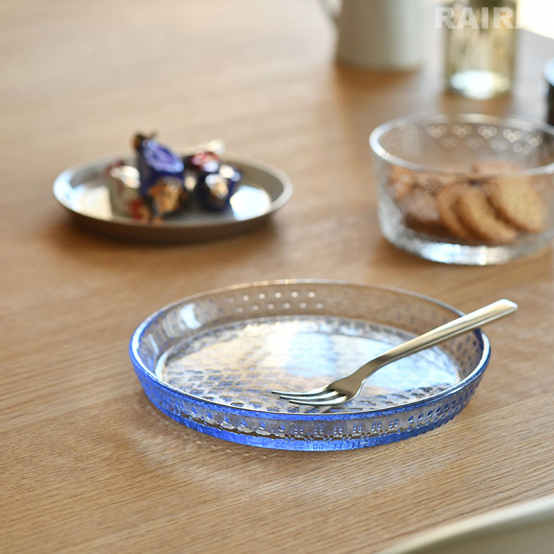 【取置可!!】*イッタラ クリアプレート* iittala（イッタラ） プレート 15.4cm ツンドラ クリア アクア iittala