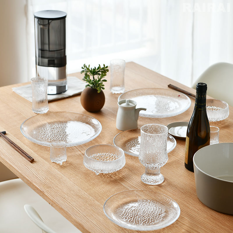 買い正本 イッタラ iittala ガラスプレート 皿 25センチ ツンドラ