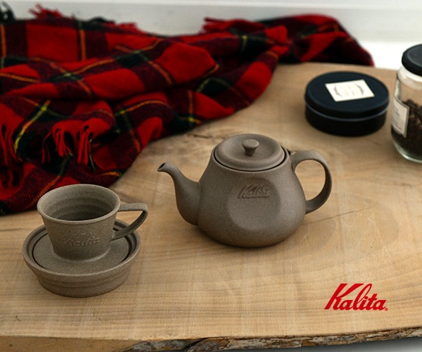 Kalita カリタ ドリッパートレイ トレー 受け皿 波佐見焼 砂岩