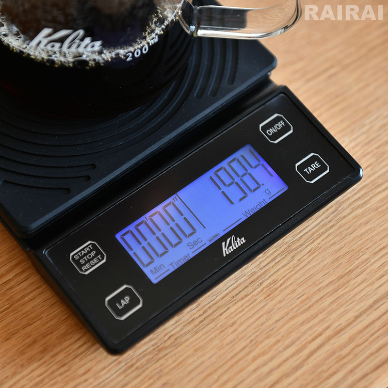 Kalita（カリタ） ブリュースケール 計量器 ブラック 44335 Kalita