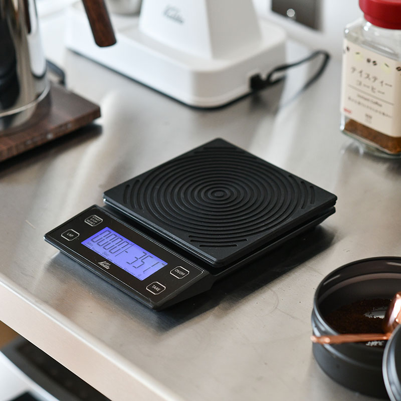 Kalita（カリタ） ブリュースケール 計量器 ブラック 44335 Kalita