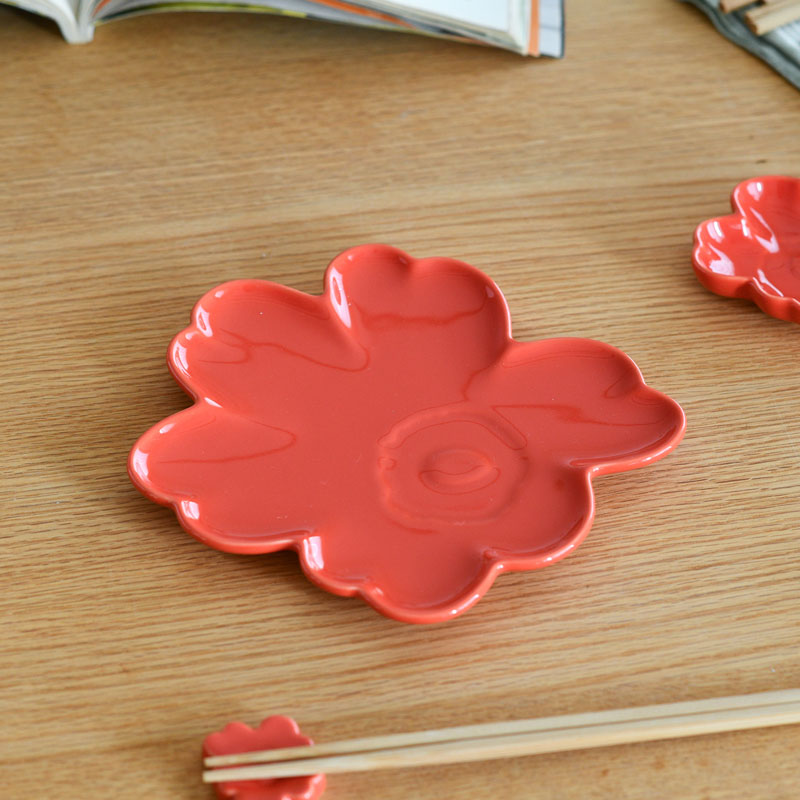 marimekko（マリメッコ） シェイプ プレート 20cm ウニッコ オレンジ