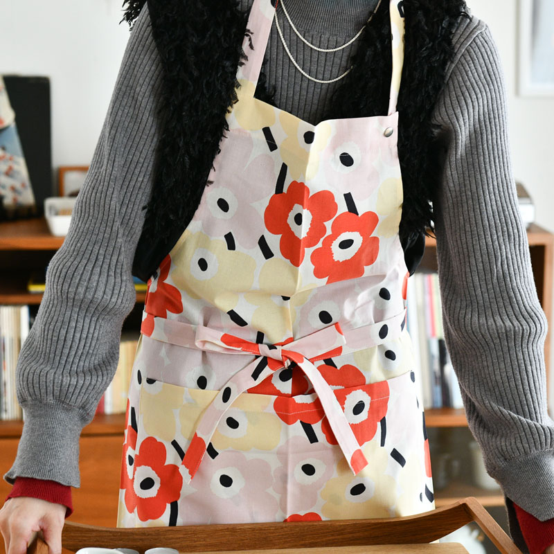 marimekko（マリメッコ） 日本限定 エプロン ミニ ウニッコ