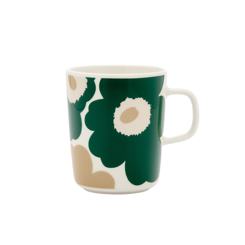 marimekko（マリメッコ） マグカップ 250ml ウニッコ ホワイト×ダーク