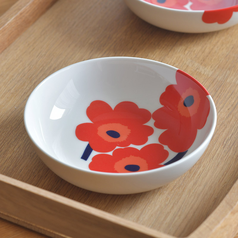 marimekko（マリメッコ） ディーププレート 16cm ウニッコ ホワイト