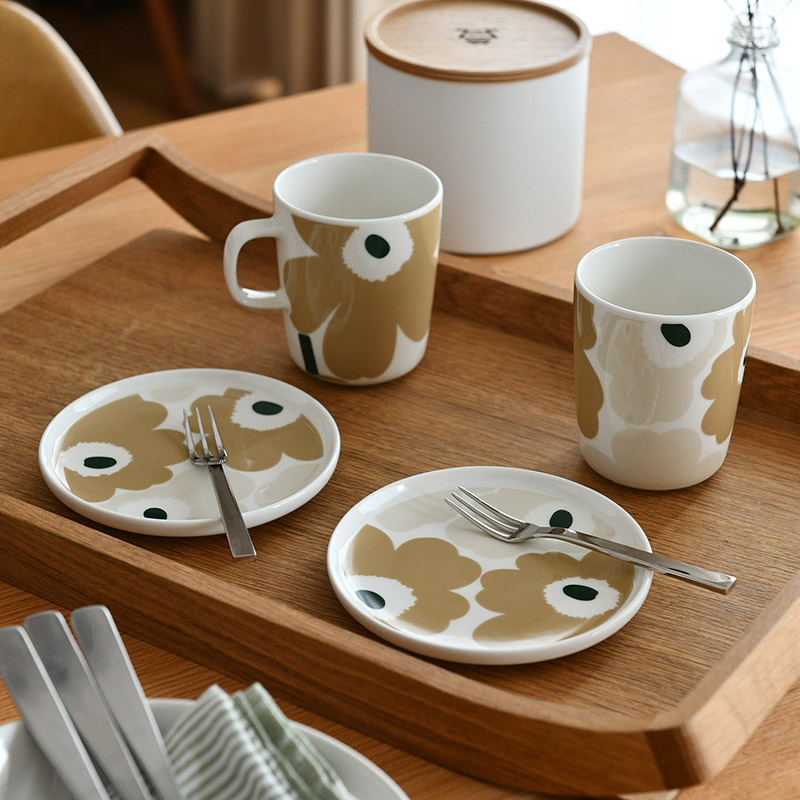 marimekko（マリメッコ） 日本限定 プレート 13.5cm ウニッコ ベージュ