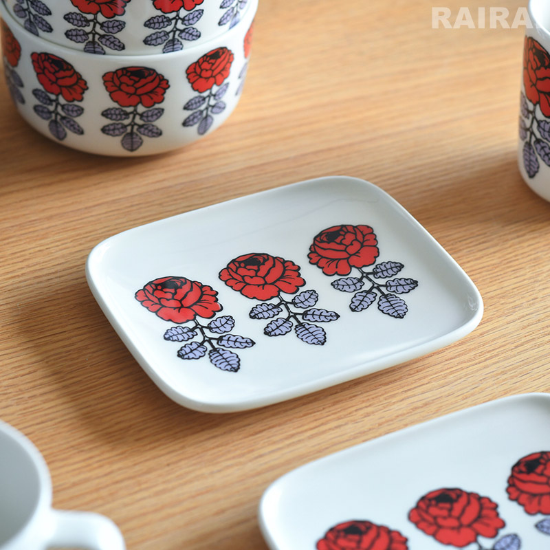 marimekko（マリメッコ） アジア限定 プレート 15×12cm 角皿
