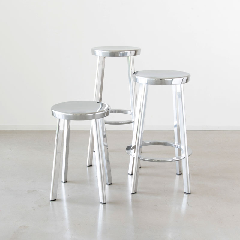 MAGIS（マジス） デジャヴ スツール LOW ポリッシュドアルミニウム