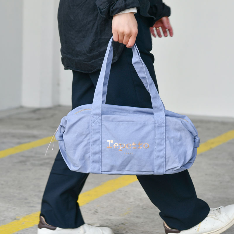 repetto レペット ダッフルバッグ Mサイズ ラベンダーブルー