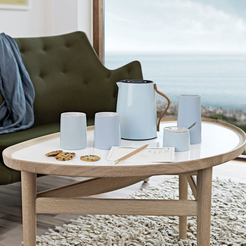 stelton ステルトン バキュームジャグ ティー 1L エマ ブラック ブルー