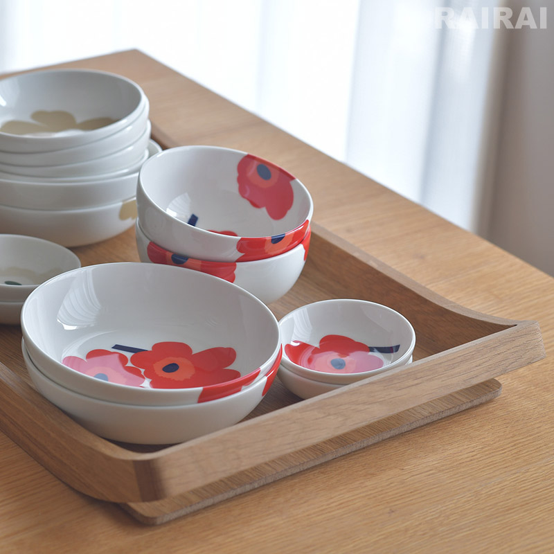 marimekko（マリメッコ） ディーププレート 16cm ウニッコ ホワイト