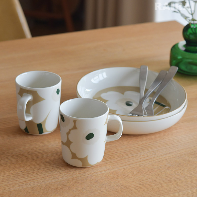 marimekko（マリメッコ） マグカップ 250ml ウニッコ ホワイト