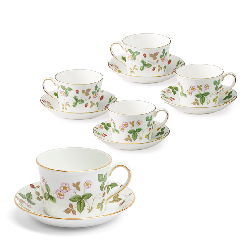 紅茶セット付き】 ウェッジウッド ティーカップ＆ソーサー デルフィ 