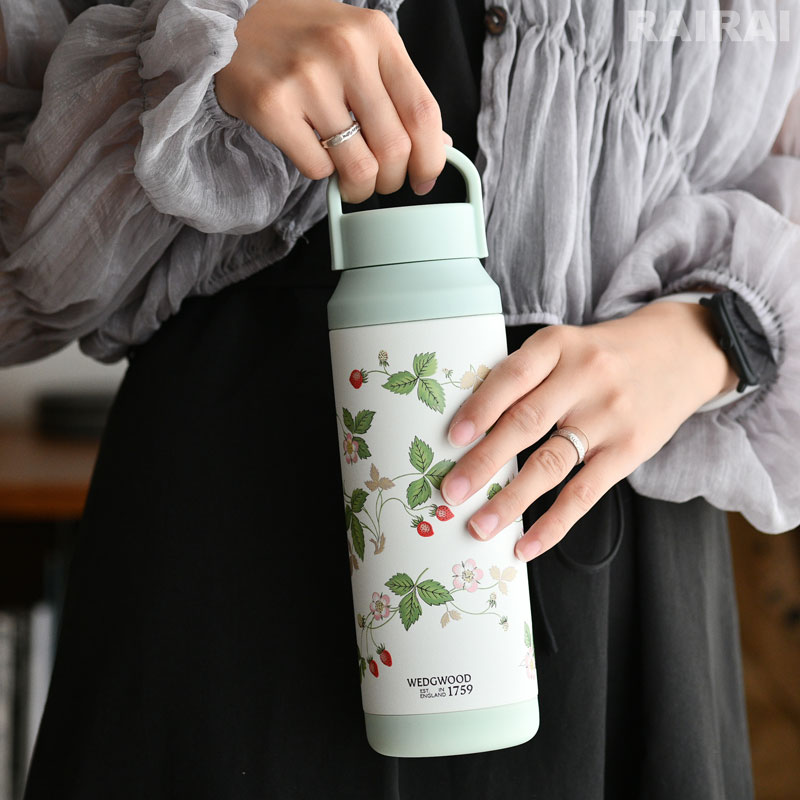 新品　 ワイルドストロベリー　サーモボトル　水筒 ウェッジウッド】新商品 ワイルド ストロベリー / ルネッサンス