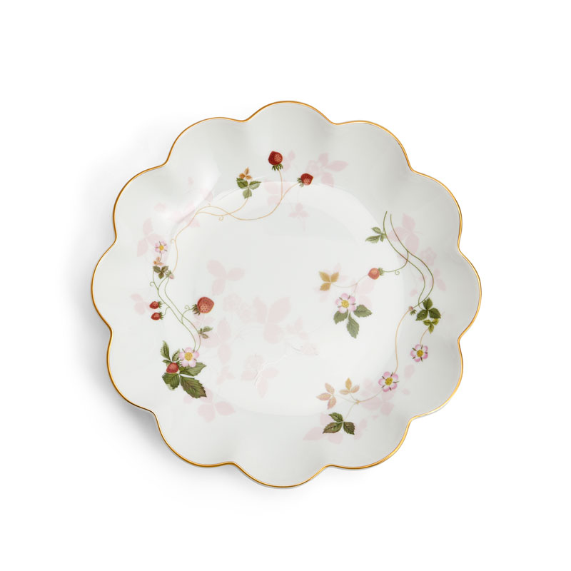 紅茶セット付き】 ウェッジウッド ペタルトレイ 24cm ワイルド