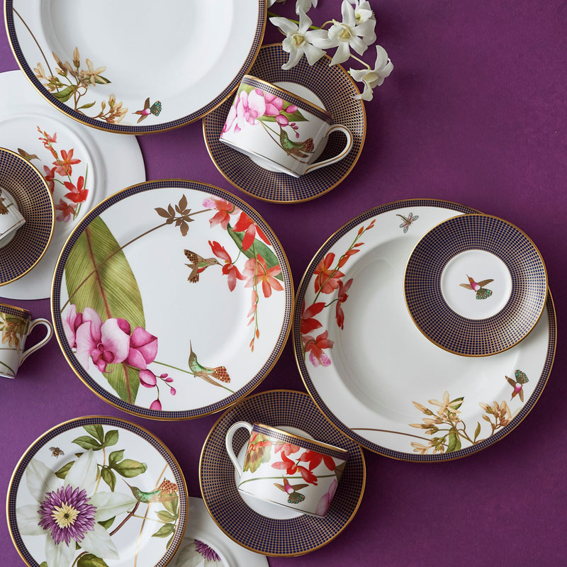 WEDGWOOD（ウェッジウッド） 【紅茶セット付き】 ハミングバード 27cm