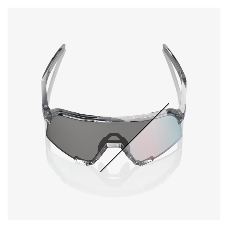 100% ワンハンドレッド S3 Polished Translucent Grey/Rose Gold