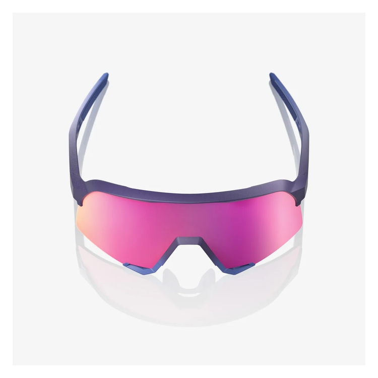 100% - S3 マットピンク サングラス Hiper Blue Lens ワンハンドレッド 100％ サングラス S3 専用ケース付き 60005