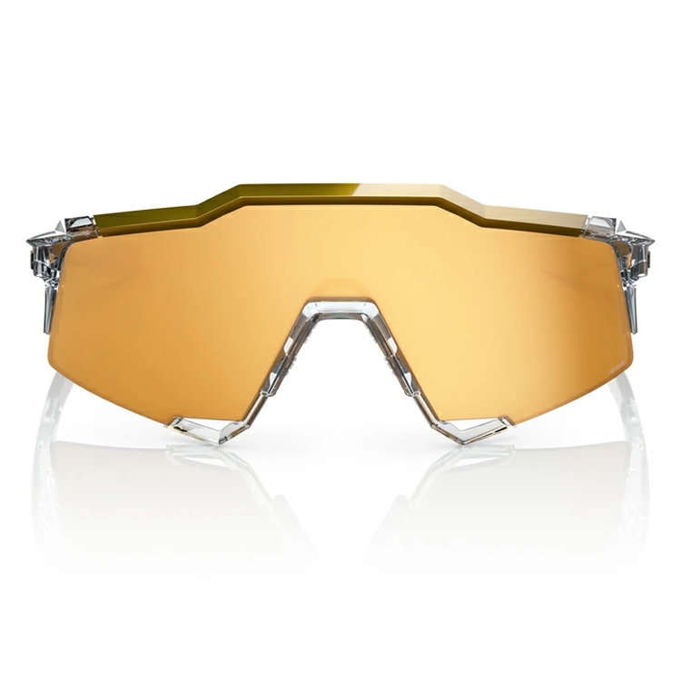 100% スポーツサングラス クリア/ブラウン ワンハンドレッド サングラス メンズ レディース グランデール 100