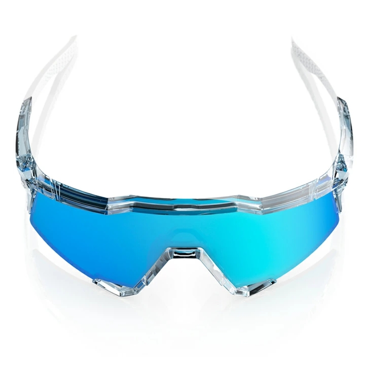 100％ SPEEDCRAFT Blue Topaz サングラス SPEEDCRAFT XS LE Tatis 4 Soft Tact Blue - Blue Topaz Mirror Lens