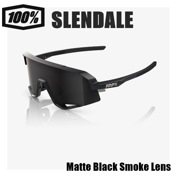100% ワンハンドレッド SLENDALE スレンデール Matte Black Smoke Lens 