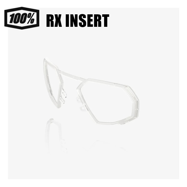 100% ワンハンドレッド RX INSERT Prescription Soft Tact Black