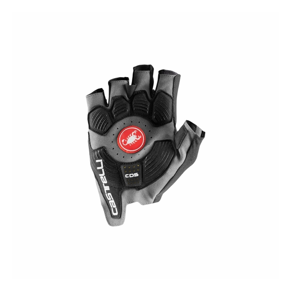 CASTELLI カステリ ROSSO CORSA PRO V GLOVE DARK GRAY 4521024-030 サイクルハーフグローブ 自転車