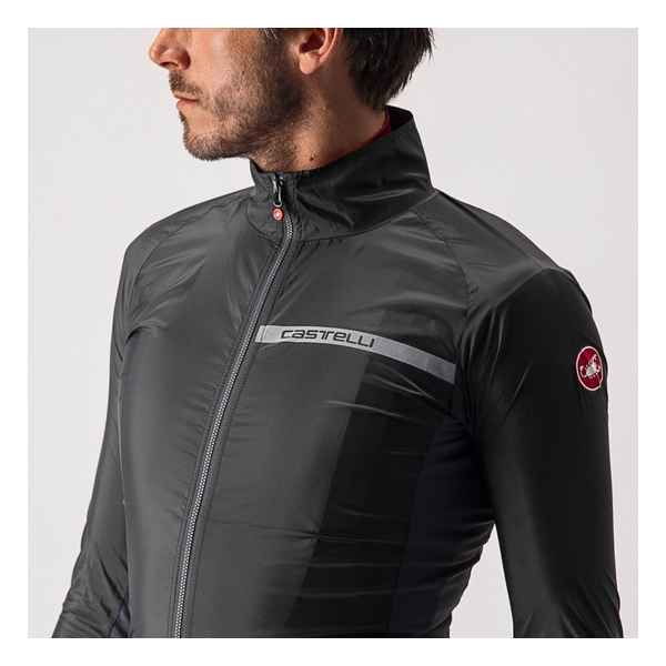 Castelli（カステリ） SQUADRA STRETCH JACKET LIGHT BLACK/DARK GRAY