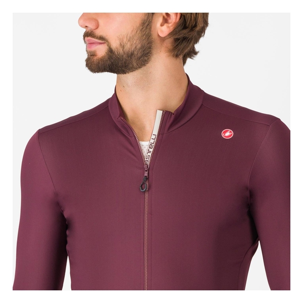 Castelli（カステリ） ESPRESSO THERMAL JERSEY DEEP BORDEAUX 4524508