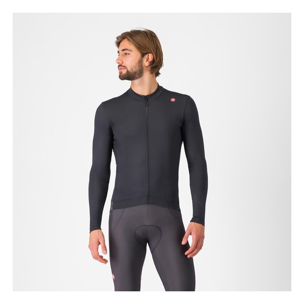 Castelli（カステリ） ESPRESSO THERMAL JERSEY LIGHT BLACK 4524508