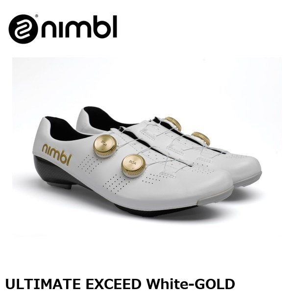Nimbl ニンブル ULTIMATE EXCEED White-GOLD ロード用シューズ