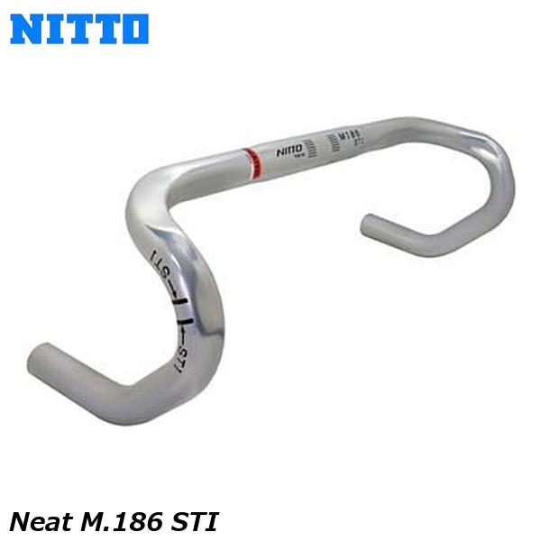 NITTO 日東 Neat M.186 STI 自転車 ドロップハンドル : Cycleroad