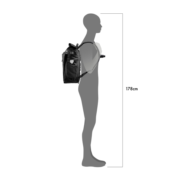 ORTLIEB（オルトリーブ） ヴァリオ PS QL2.1 ブラック バックパック 鞄