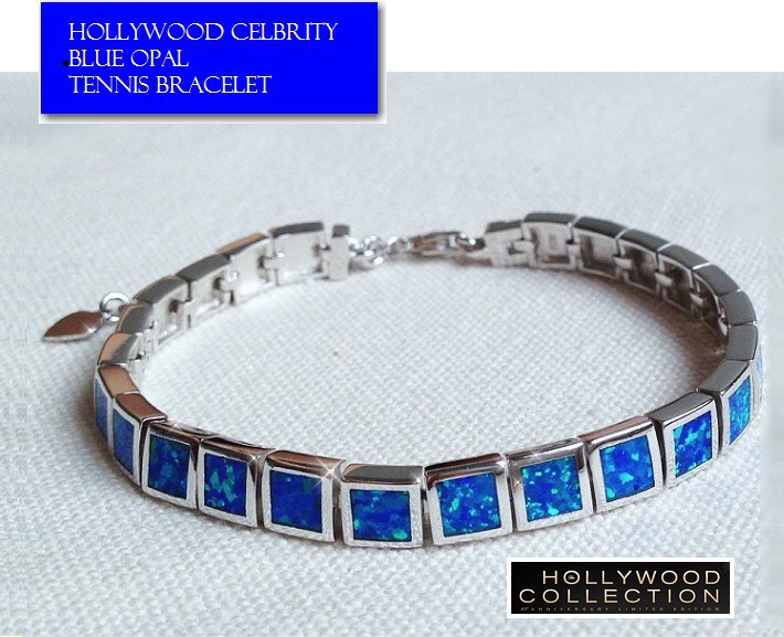 10%OFFクーポン ブレスレット レディース オパール テニス 10月