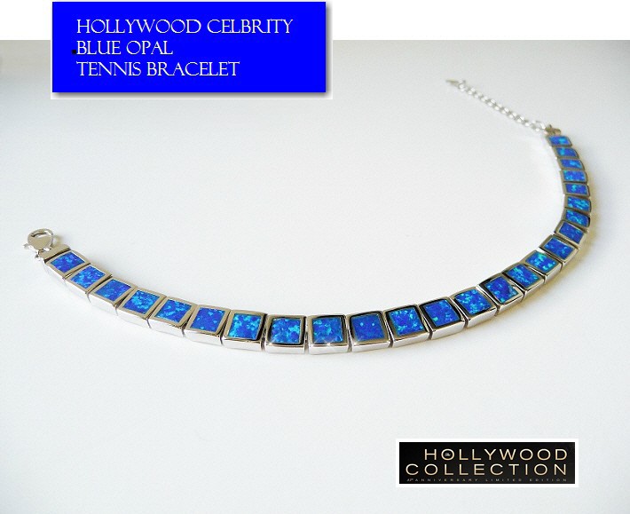 10%OFFクーポン ブレスレット レディース オパール テニス 10月