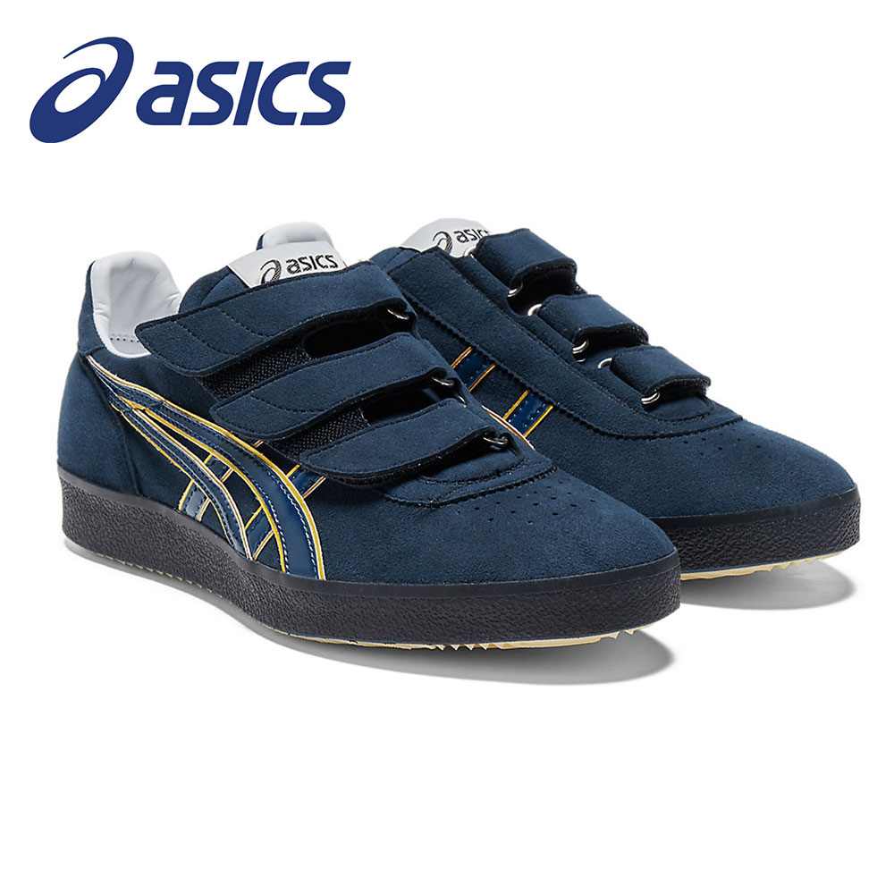 アシックス ローテレフリー バレーボール レフェリーシューズ 紐靴 運動 スニーカー 紺 asics ROTE REFEREE NB 1053A059 爆買