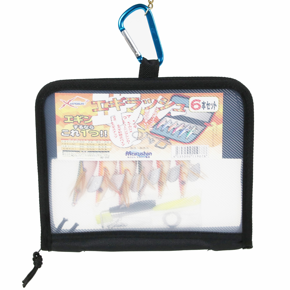 DRAGON（ドラゴン） マルシン エギラッシュ 6本 セット 3号 3.5号 各3