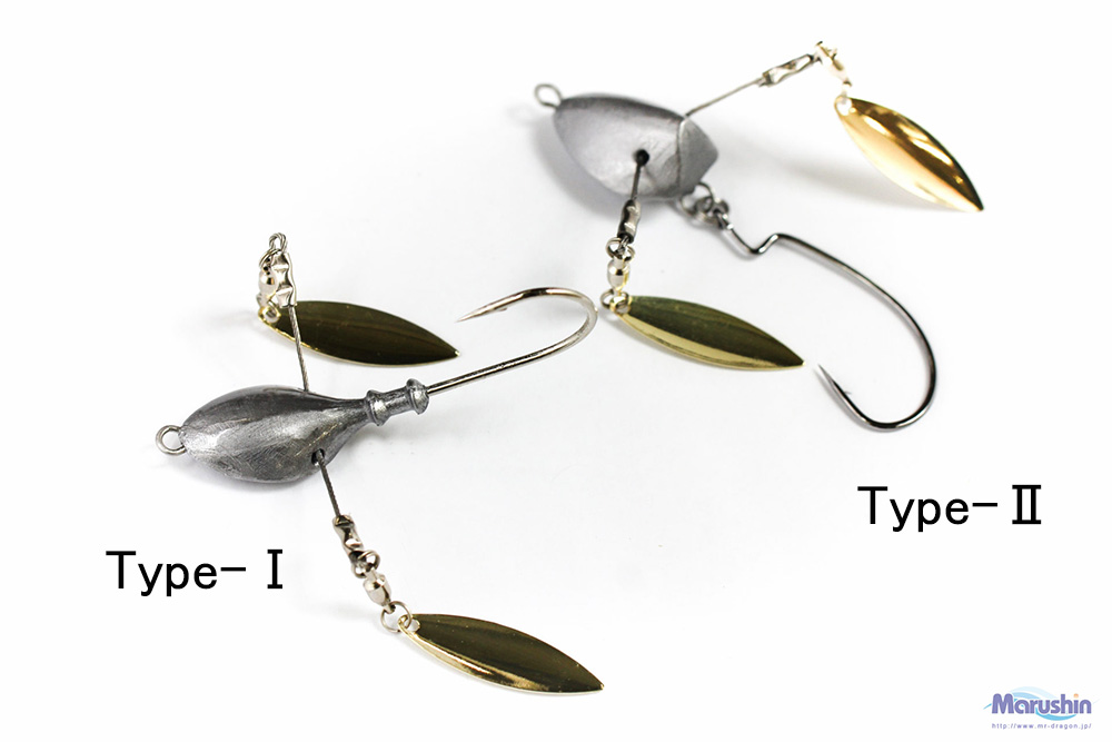 マルシン スピナーベイト ジグヘッド 根魚パラダイス typeII 35g ワーム 刺し スピナベ ブレイド ブレード メバリング ソルトウォーター 海釣り｜celeble｜04