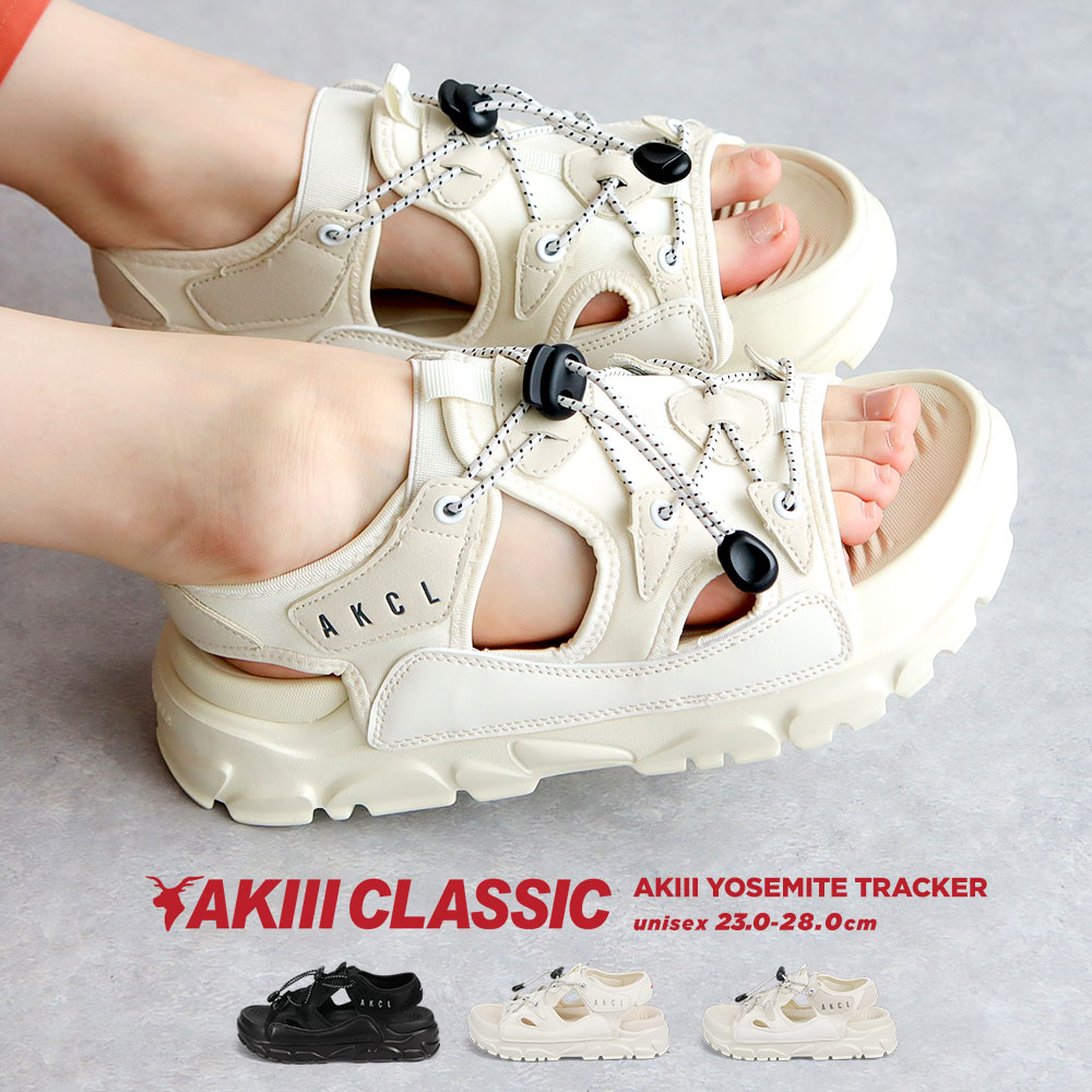 AKIII CLASSIC アキクラシック サンダル レディース 厚底