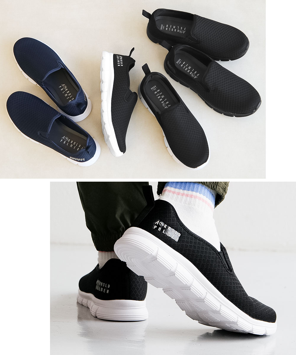 Arnold Palmer（アーノルドパーマー） スリッポン メンズ 幅広 屈曲性