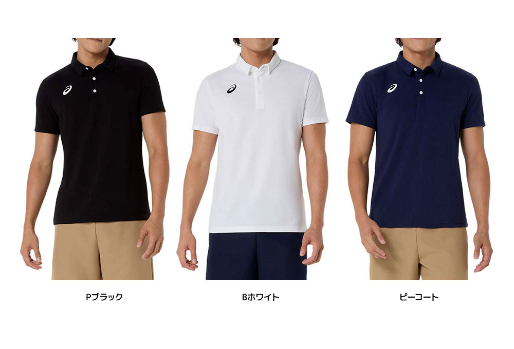 ASICS（アシックス） ポロシャツ 半袖 メンズ レディース スポーツ