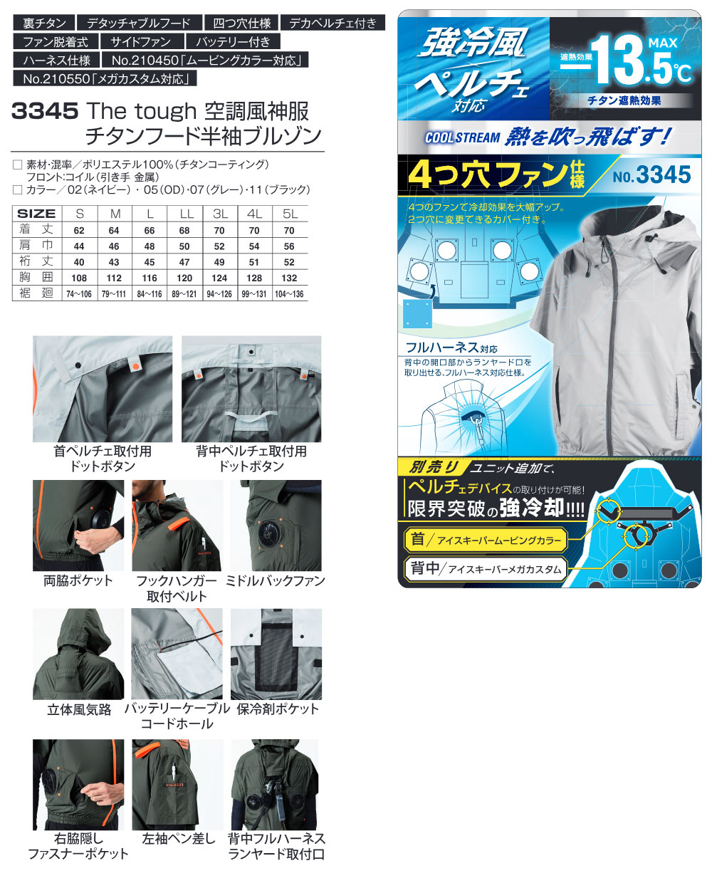 空調服 ファン4つのおすすめ人気商品一覧 通販 - Yahoo!ショッピング