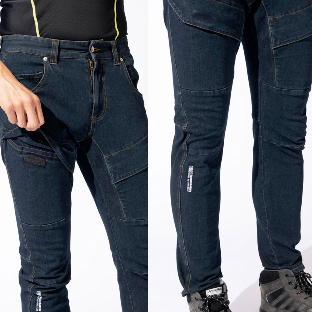 HUMMER 作業服 作業着 ズボン ストレッ...の詳細画像3