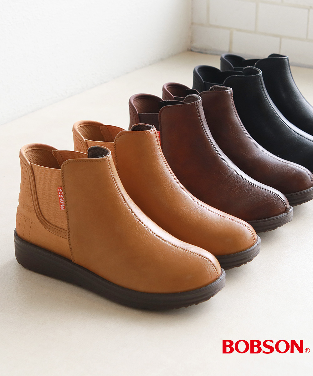 BOBSON ボブソン サイドゴアブーツ レディース ショートブーツ