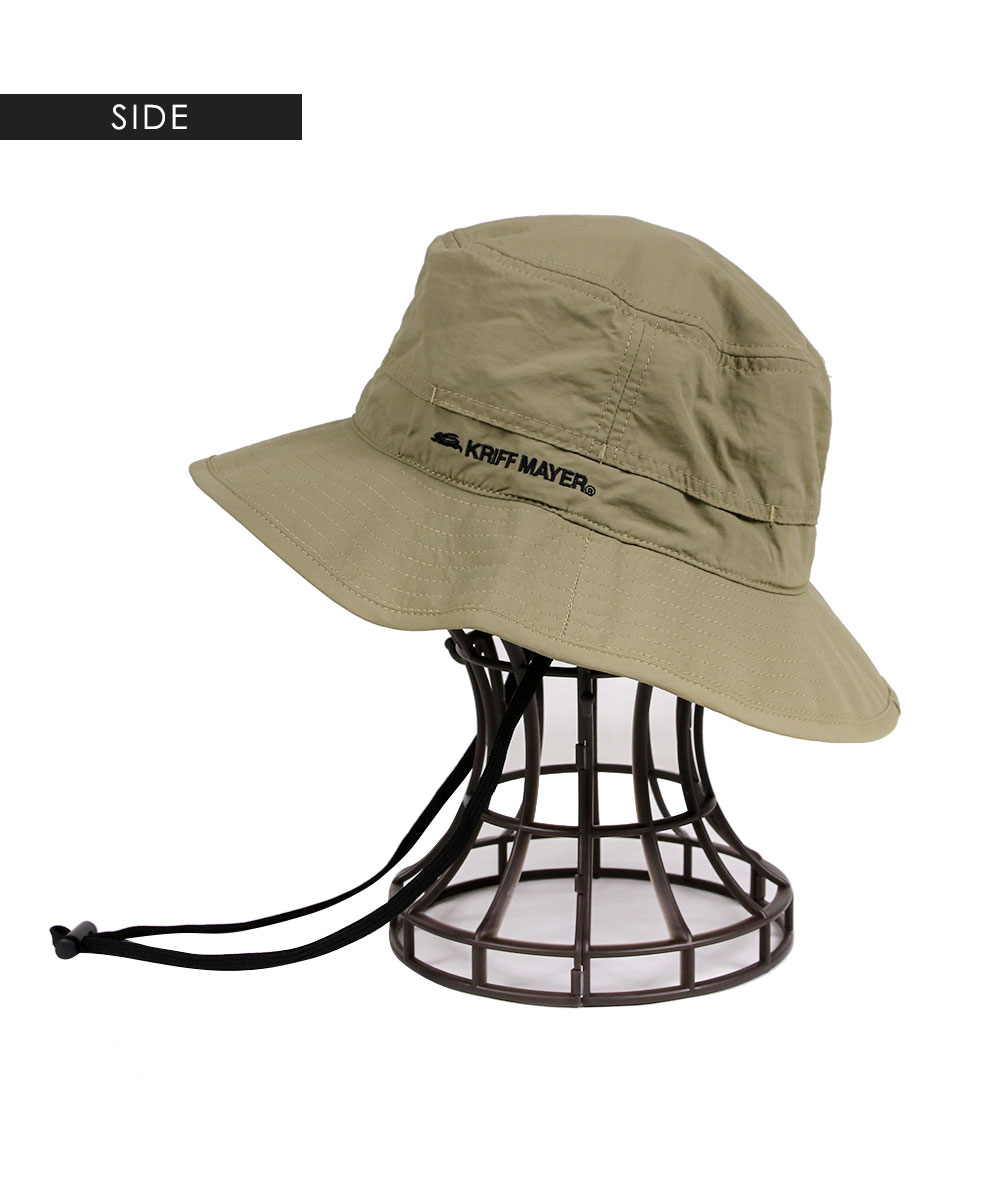 クリフメイヤー 帽子 アウトドアハット メンズ レディース サンシェード付き サファリハット フェス キャンプ ブラック ベージュ カーキ 1560