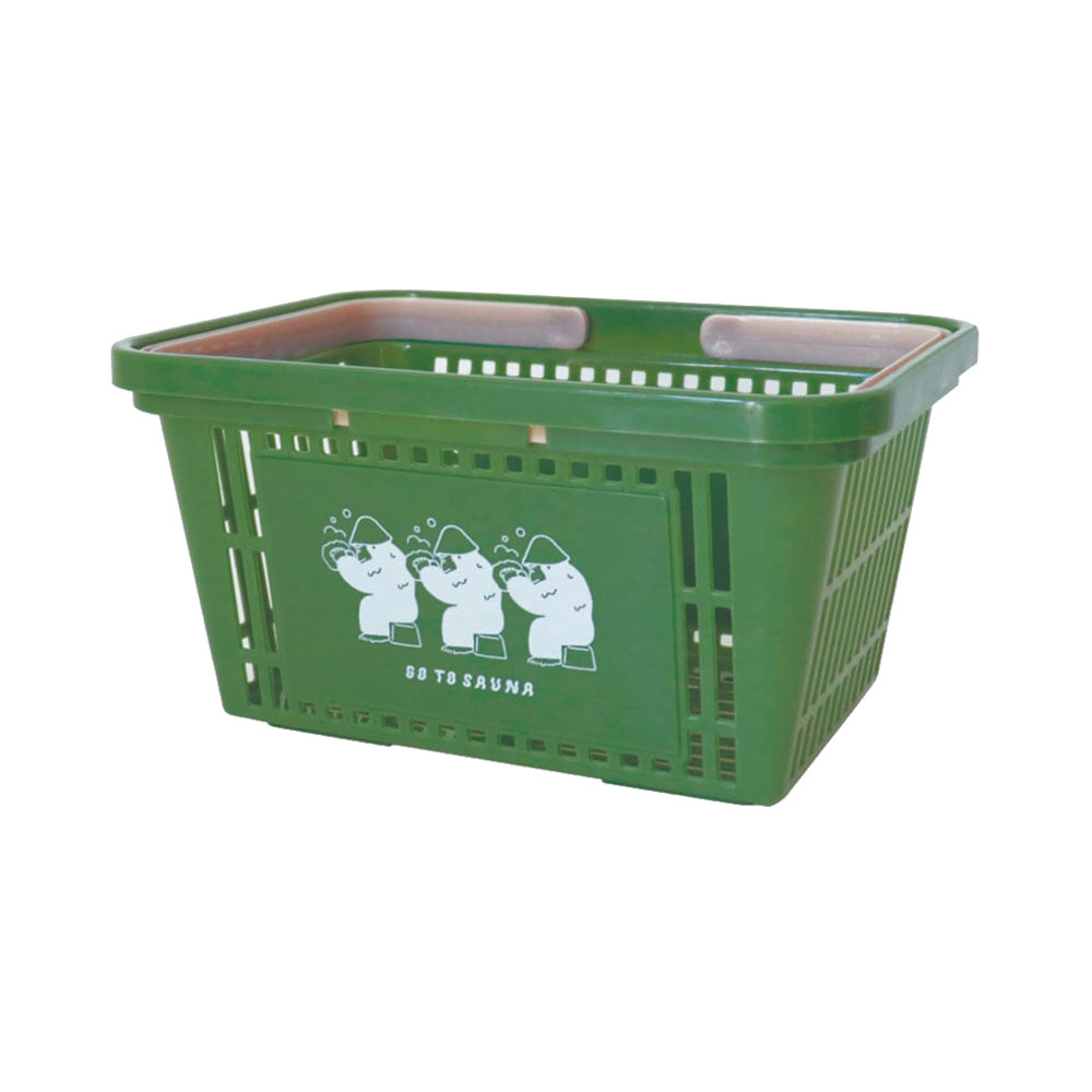 パイン・クリエイト 銭湯 かご サウナ 風呂用バスケット 軽量 温泉