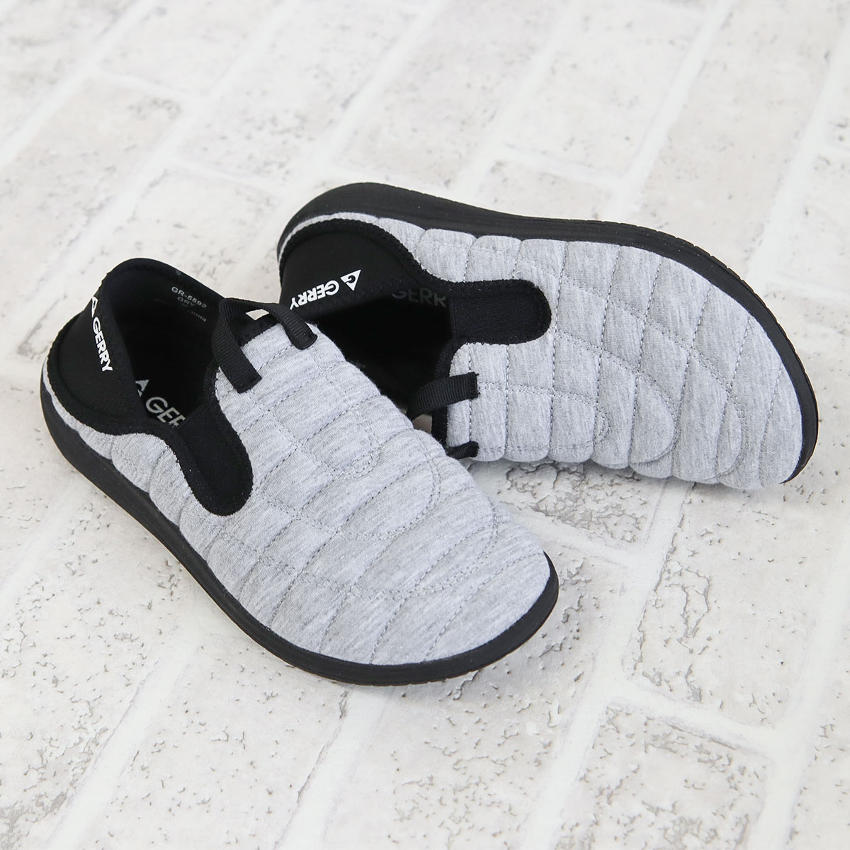 ジェリー モックシューズ レディース サボ 軽量 かかとが踏める