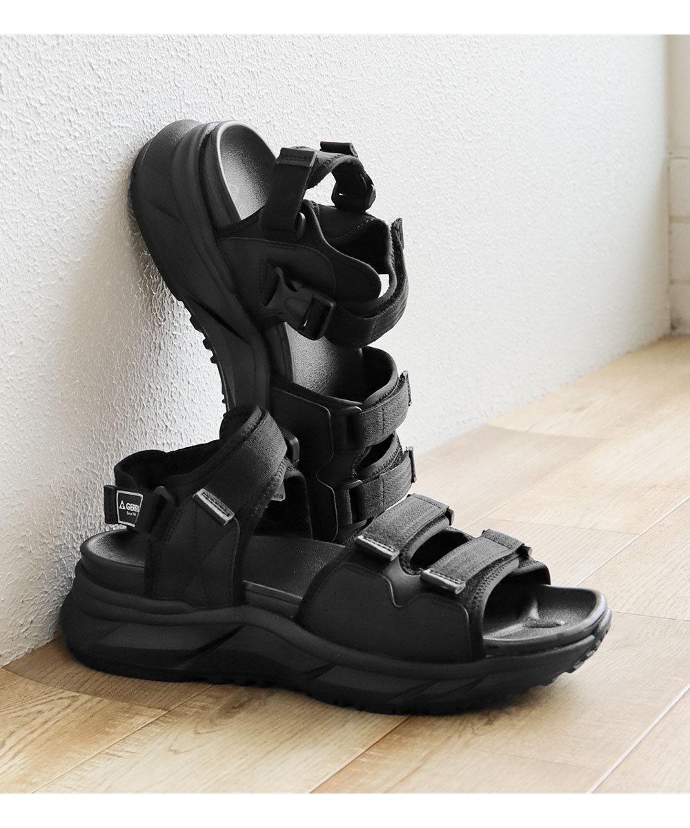 GERRY（ジェリー） スポーツサンダル 厚底 メンズ スポサン ストラップ