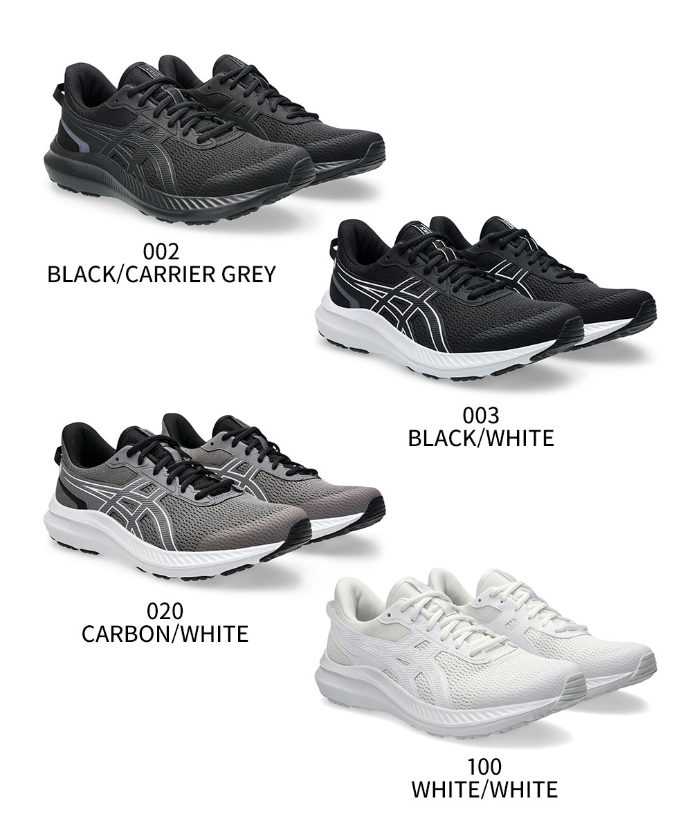 嵐 FC 56～64 ASICS アシックス ランニングシューズ JOLT 5 1011B964 幅広 4E